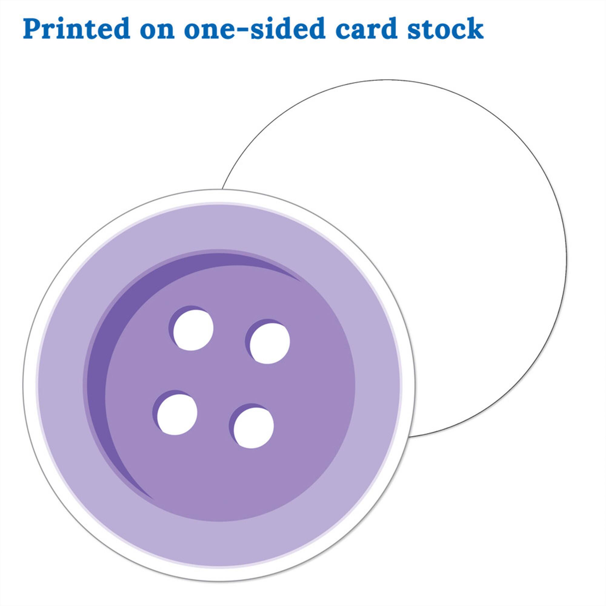 Carson Dellosa® Education Crafty & Cool Buttons Cutouts, 6 Packs of 36